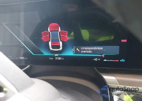 2023 BMW 740 I из США, поврежденный, VIN WBA23EH0XPCM58166